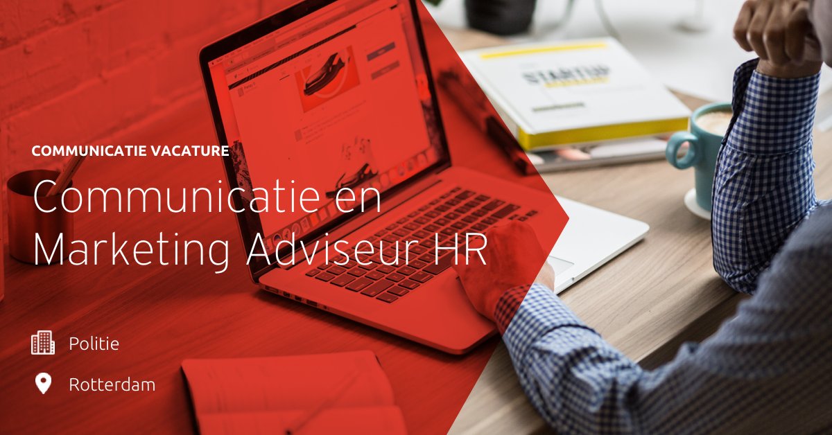 Voor de Politie zoeken wij een Communicatie en Marketing Adviseur HR.