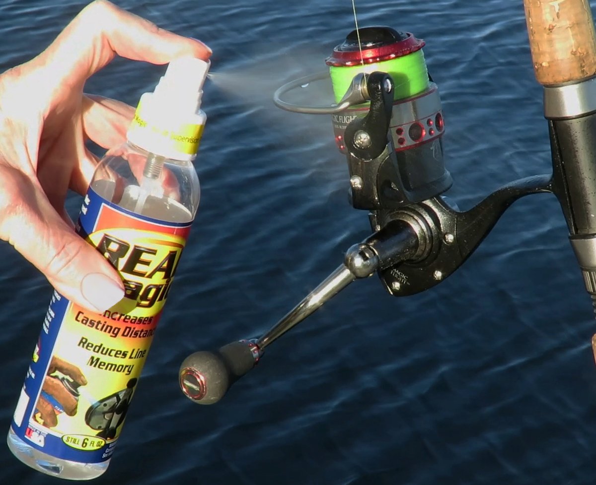 Increase your casting distance and reduce line memory with Real Magic!