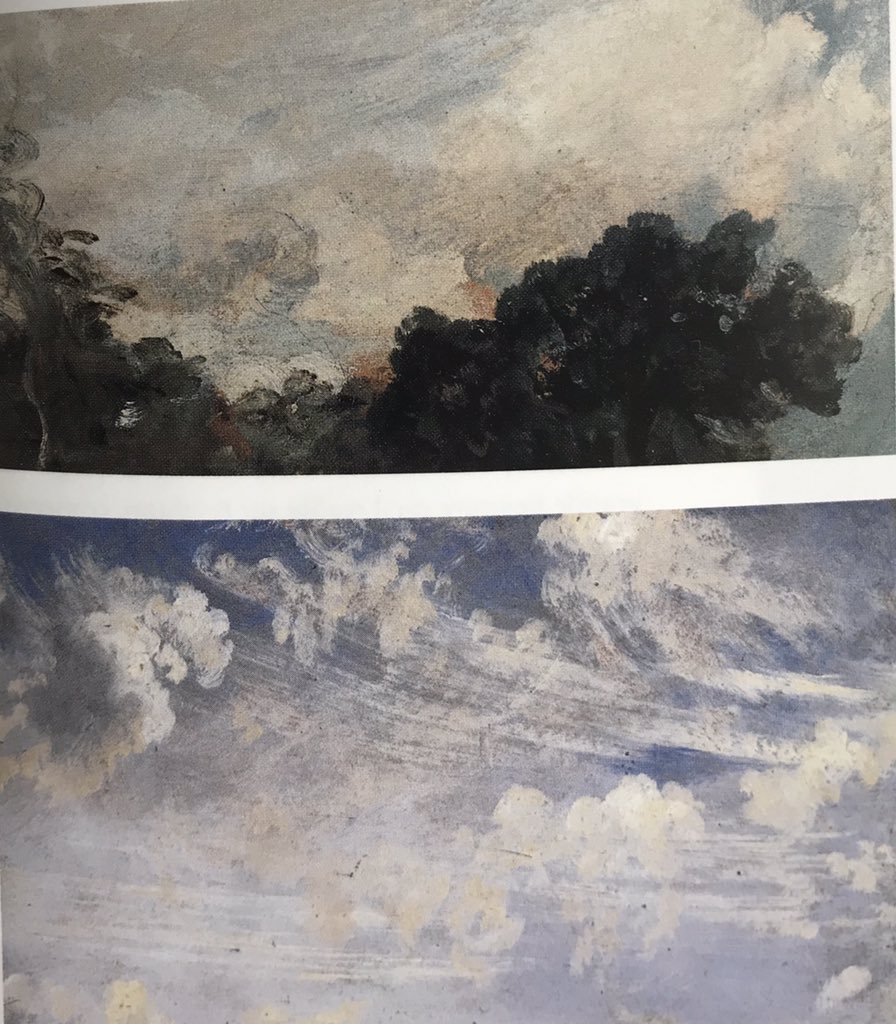 elianegirard2's tweet photo. Passionnante interview de #HenriCorbin sur #LaGrandeTable à France Culture aujourd’hui;invité pour parler de son "Histoire de l’Ignorance" il souligne la place nouvelle des nuages-que la science comprend en 1802- dans la peinture paysagiste d’un #Constable https://t.co/3apynzKwL4