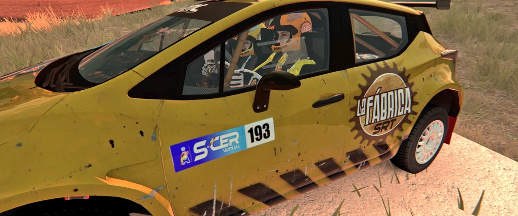 LaFbrica5's tweet photo. Que pasa cuando se juntan un piloto de copiloto y un diseñador de piloto... El resultado es incierto, lo que ya es real es diseño del coche de @RMCMotorsport!! 

Gracias @TeamFordzilla por prestarme a @VictorPrimPazo para debutar en el @SCERvirtual 💪😎 https://t.co/16z2yB1KA0