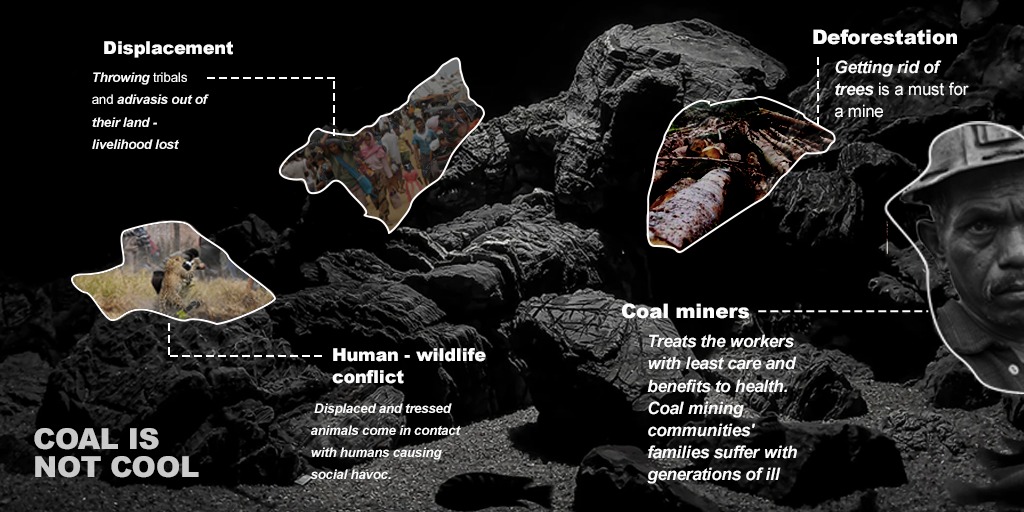 thebohomonk's tweet photo. This perceived self-sufficiency is also not linked to India's coal-related needs because these mines are being given for commercial mining, which has nothing to do with the country's needs. #StopCommercialMining #UnleashingInjustice @nsitharaman @moefcc @PrakashJavdekar #fffalpy https://t.co/TYu5ldfPSO