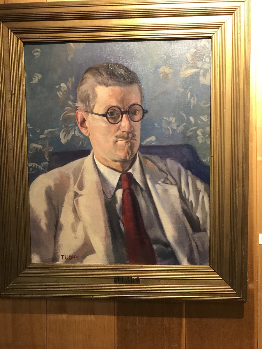 “But it's no use, says he. Force, hatred, history, all that. That's not life for men &amp; women, insult &amp; hatred. And everybody knows that it's the very opposite of that that is really life.

-- What? says Alf.

-- Love, says Bloom. I mean the opposite of hatred.”
#Bloomsday2020