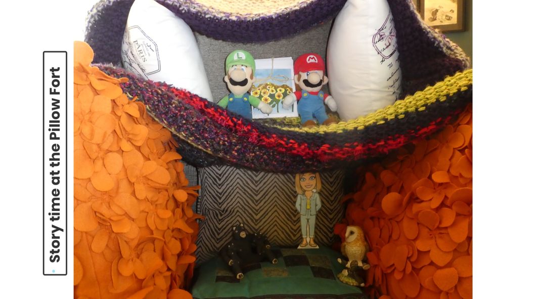 Adventures of Flat Mme.  Who doesn't love a good pillow fort? <a href="/CarpathiaSchool/">Carpathia School</a> @WinnipegSD @mbteachers