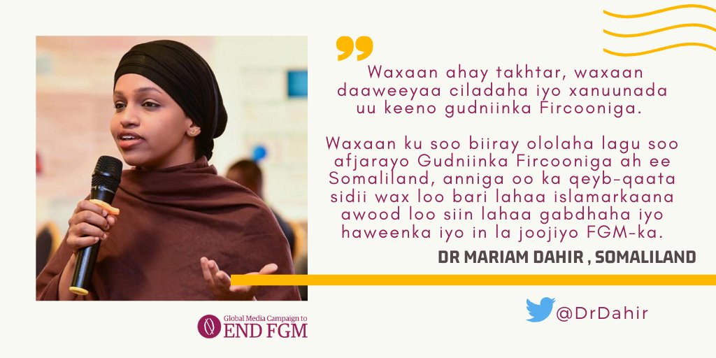 frontlineendfgm's tweet photo. Laba maalmood ayaa ka hortay, tababarkeennii ugu horreeyay ee Online-ka ah. Ciwaanka tababarka waxaa uu yahay sideed ku noqon kartaa ololeeye warbaahineed si loo cirib-tiro FGM-ka. Waxaa marti noo ah @DrDahir 📺📻📲 #VirtualMediaAcademy #GlobalMediaCampaign #EndFGM https://t.co/Oc37srebD1