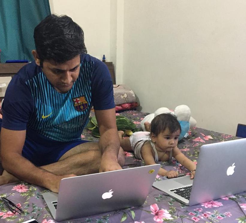Josh Software (@joshsoftware) on Twitter photo 'The downside to Work From Home- I miss our football matches every Wednesday and Sunday!'
- Anil Kumar Maurya 
(2/2)
#HumansOfJosh #Josh #JoshSoftware #WorkLifeBalance #WorkFromHome 'The downside to Work From Home- I miss our football matches every Wednesday and Sunday!'
- Anil Kumar Maurya 
(2/2)
#HumansOfJosh #Josh #JoshSoftware #WorkLifeBalance #WorkFromHome