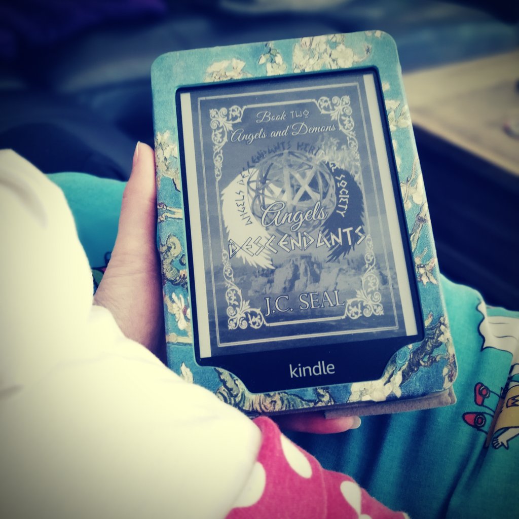 RussellCatrin's tweet photo. My #currentread for the #IFAsummerchallenge2020 - Angels Descendants by J. C. Seal β€οΈ
#AngelsDescendants #JCSeal #IFA #Bookish #BookLover #IndieBook #Bibliophile #Bookworm #LoveBooks #Booknerd #Books #Book #Bookaddict #ebooks #Author #Writer #WritingCommunity https://t.co/6PrOubbNbx