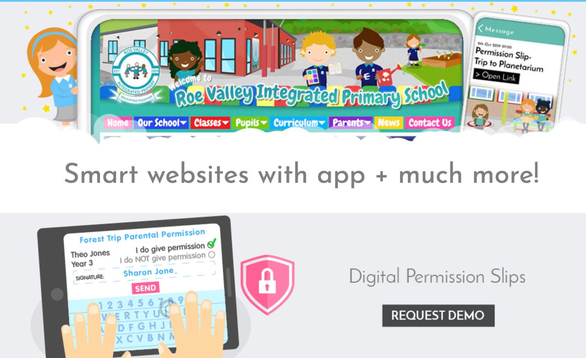 schoolwebdesign's tweet photo. Modernise your #school with our easy-to-use website + app system! We're specialists in great-looking and super-useful #educational websites. https://t.co/WPUyLKTbuy https://t.co/Q4wR5lD8T7