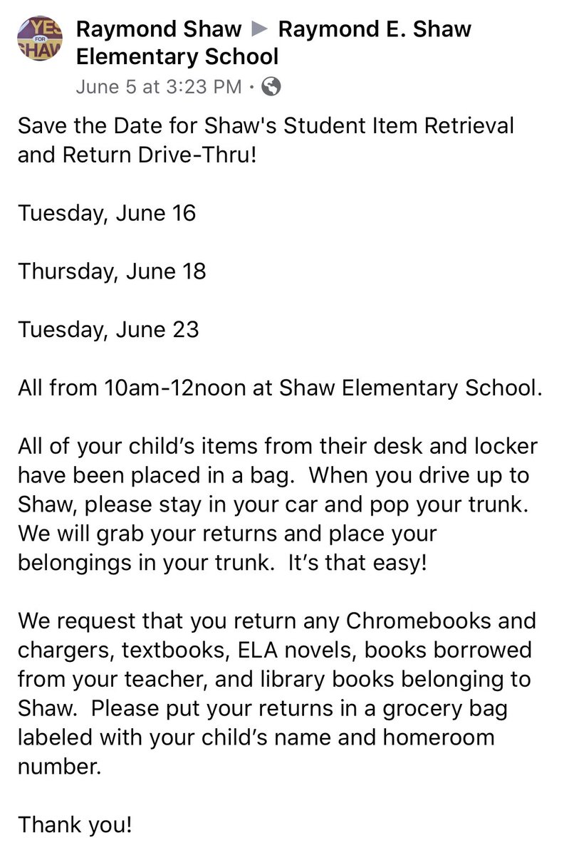 MillburyParentsClub tweet media