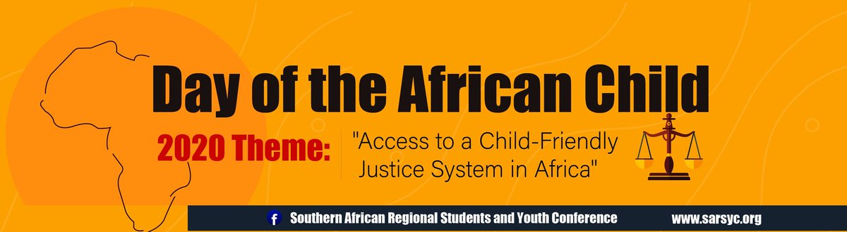 Today we join the rest of Africa to commemorate Day of the Africa Child under the theme: access to a child-friendly justice system in Africa. #JusticeProtectionForEveryChild #AnAfricaFitForMe #DAC2020