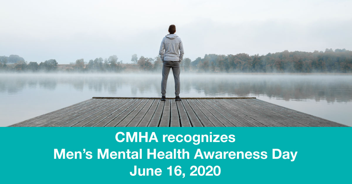 CMHADurham's tweet photo. Today is Men’s Mental Health Awareness Day. This annual event aims to normalize conversations about mental health issues and reduce the stigma that often prevents men from seeking help: https://t.co/WdX5BK7HXx https://t.co/MtPsCC3PUp