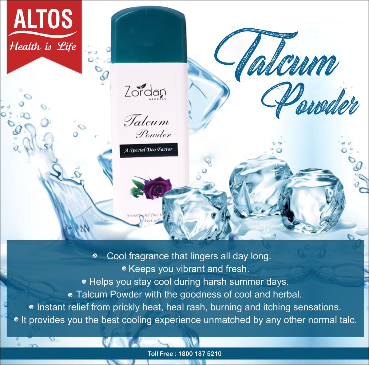 Altos_52's tweet photo. Altos talcum powder provides pleasant perfume with cool effect on your body. Its deo factor provides extra body odor protection for whole day. Ude regularly after shower or bath for cool and freshing comfort that lasts for all day long.
#AltosTalcumpowder #FeelActive #Stayfresh https://t.co/O87GmWsGSC