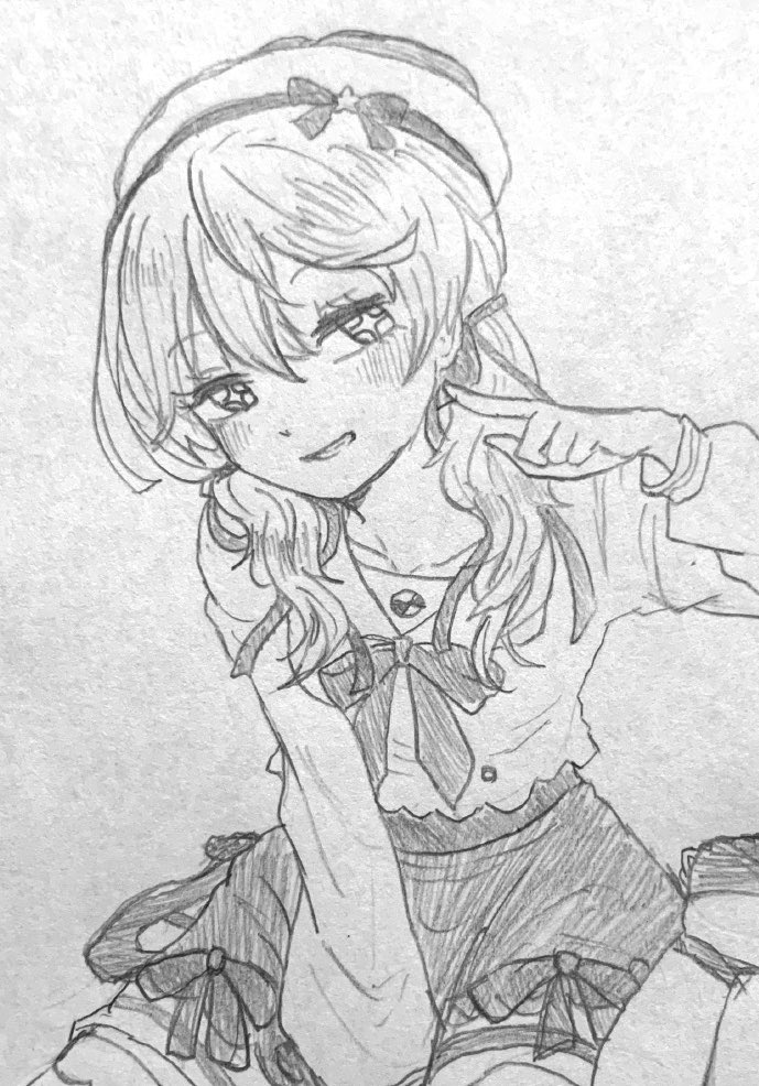 かわいい……
また清書しよ…… 