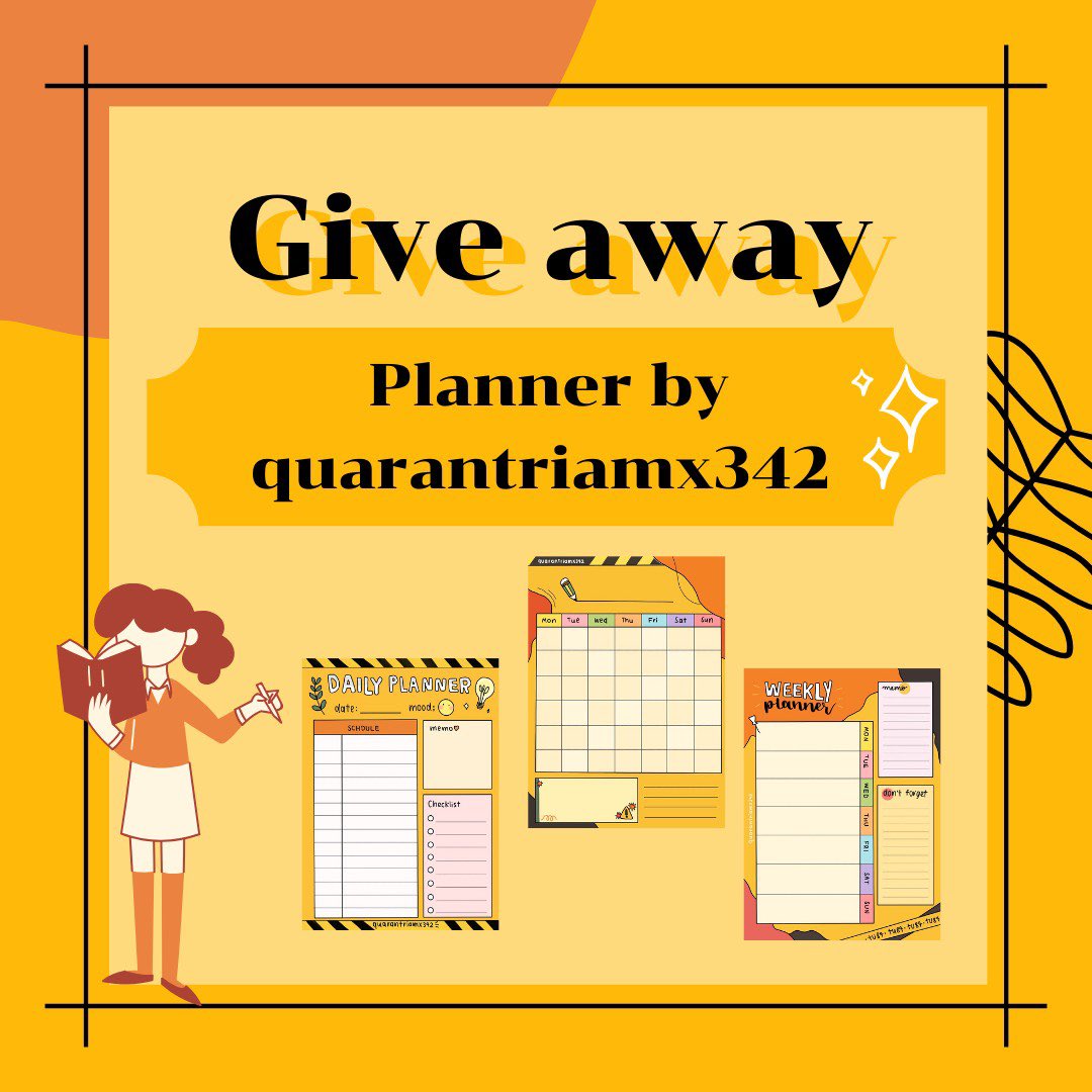 quarantriamx342's tweet photo. —𝗚𝗜𝗩𝗘 𝗔𝗪𝗔𝗬✨  มาแล้วค้าบ 
กติกาง่าย ๆ ตามนี้เลยน้า :
1. กดติดตามทวิตนี้
2. ทวิตรีวิวไฟล์ข้อสอบของ Quarantriam 

⚠️หมายเหตุ⚠️:  สำหรับน้อง ๆ ที่ไม่ได้ซื้อไฟล์ ให้ reply เหตุผลว่าทำไมน้อง ๆ ถึงเลือก Quarantriam เป็นตัวช่วยของน้อง ๆ

จากนั้นก็รอรับแพลนเนอร์จากพี่ ๆ ได้เลย 💖 https://t.co/va5uaqRGTF