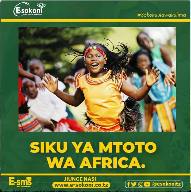 ali_nyang's tweet photo. Wakati tukiendelea kuadhimisha siku ya mtoto wa Afrika leo Juni 16, mtanado wa https://t.co/pJ6qmZQVKY unakukumbusha kuendelea kuwa balozi mzuri wa kutetea haki za watoto.
Toa taarifa za ukatili wa watoto kwa kupiga namba 116. #SikuyamtotowaAfrica #Sokokuulawakulima #Eforums https://t.co/At12dCMIGC