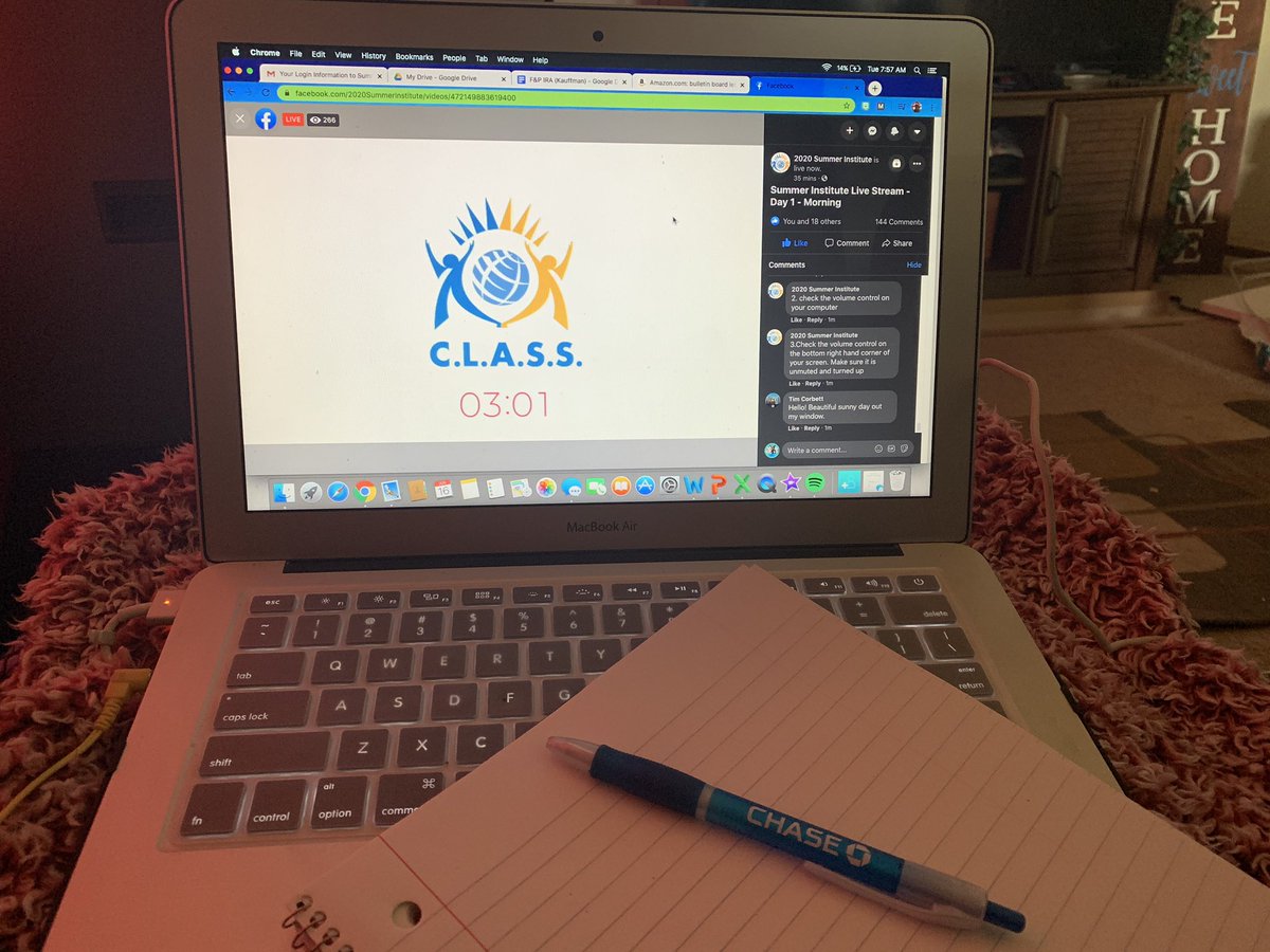 KauffmanSES's tweet image. I’ve been so excited for this training! Thank you @prin_selmaelem for allowing me to go through it this year, and thank you @joyofclass for giving me the chance to do it in the comfort of my own home this year! #alwayslearning #traininginmypjs #technologyisamazing