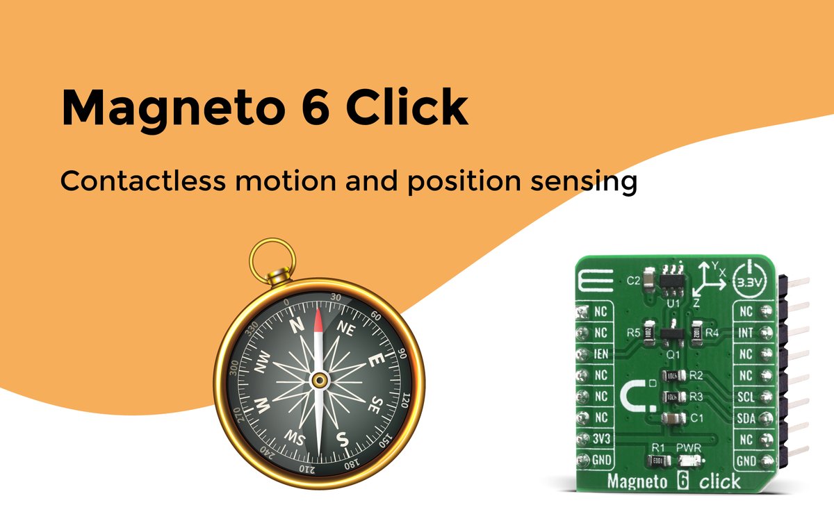 mikroel's tweet image. Do you need low power three dimensional Hall effect sensor? We have a Click board™ for you!

#mikroe #mikroelektronika #halleffect #sensor #click #clickboards #lowpower #embedded #microcontroller

mikroe.com/blog/magneto-6…