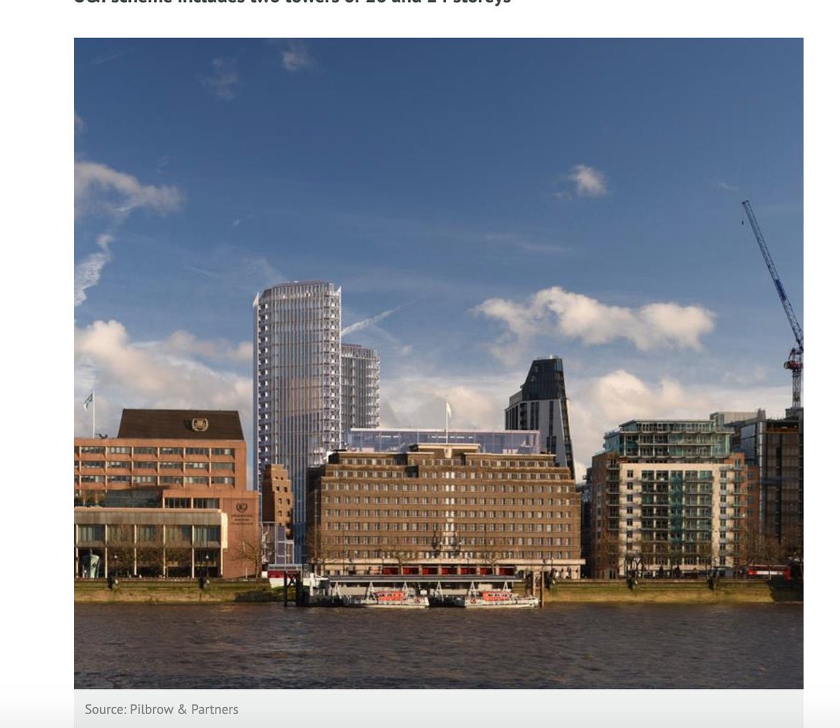 Amazing that this has been called in. Can't believe it has to get to this:100s of objections, multiple campaigns, when it is SO OBVIOUS that this developmt would be a TRAGEDY for the River, for Lambeth Palace, for Fire Station. In new post-COVID era we must do better than this!