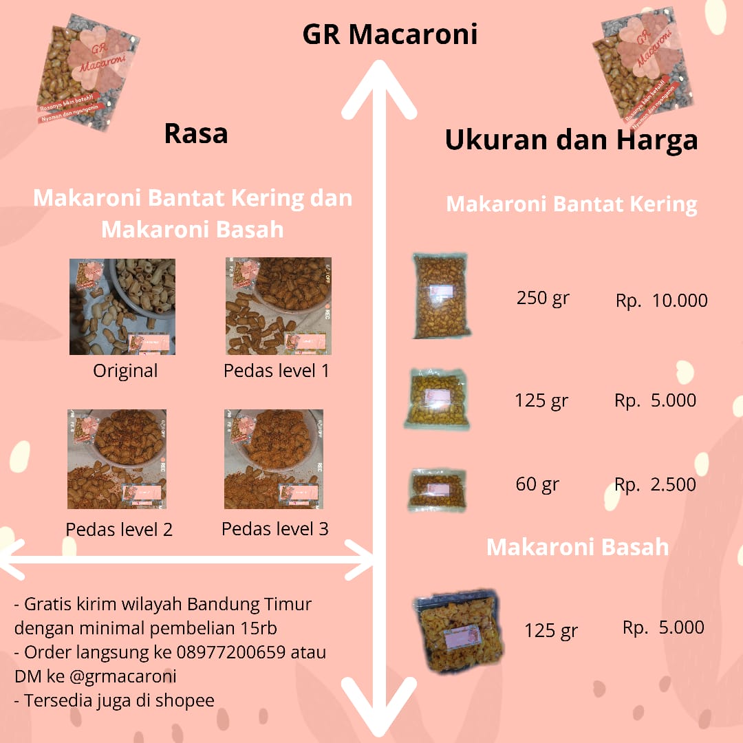 aindragandi's tweet photo. Yang mau ngemil ngemil pedes gurih bisa dicoba nih snack macaroninya, harganya murah, dibuat langsung juga jd dijamin renyah hehe, yg mau order bisa langsung DM aja yah atau bisa via shopee juga 😁 https://t.co/wnfbRNYSew