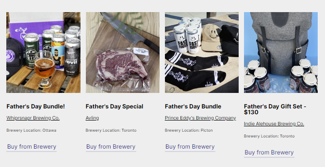 BeerFinderCA's tweet photo. Need a Father's Day idea for a beer-lovin' dad? Some great care packages from @indiealehouse @whiprsnaprbrew @LFBrewery @PrinceEddys and more. Check them out now https://t.co/tEqkrU7gn9 https://t.co/0PEe2ejJwL