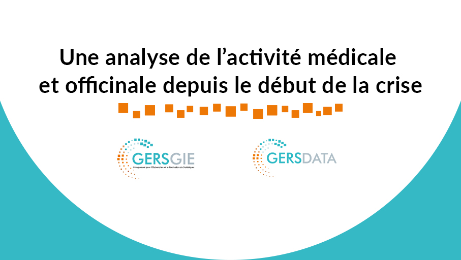 GERS_GIE's tweet photo. @poscar6_oscar, Délégué Général du GIE GERS et David Syr, Directeur Adjoint du #GersData, nous partagent leur analyse de la situation médicale et officinale depuis le début de la crise sanitaire grâce aux données recueillies par le GERS.
+ d'infos 👉 https://t.co/zrzh6UyXCm https://t.co/cHoz9xGJ5q