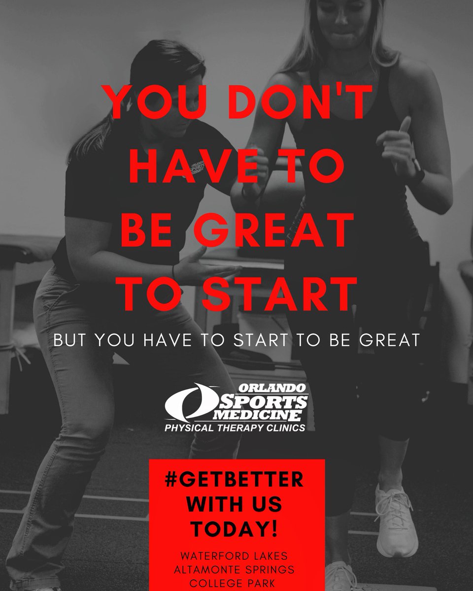osportsmed's tweet photo. Physical Therapy can improve your quality of life. Let us help you #GetBetter TODAY! #unmatchedService #ExpertCare #OutstandingResults #WeCareAboutYou @osportsmed https://t.co/01ABGGFns0