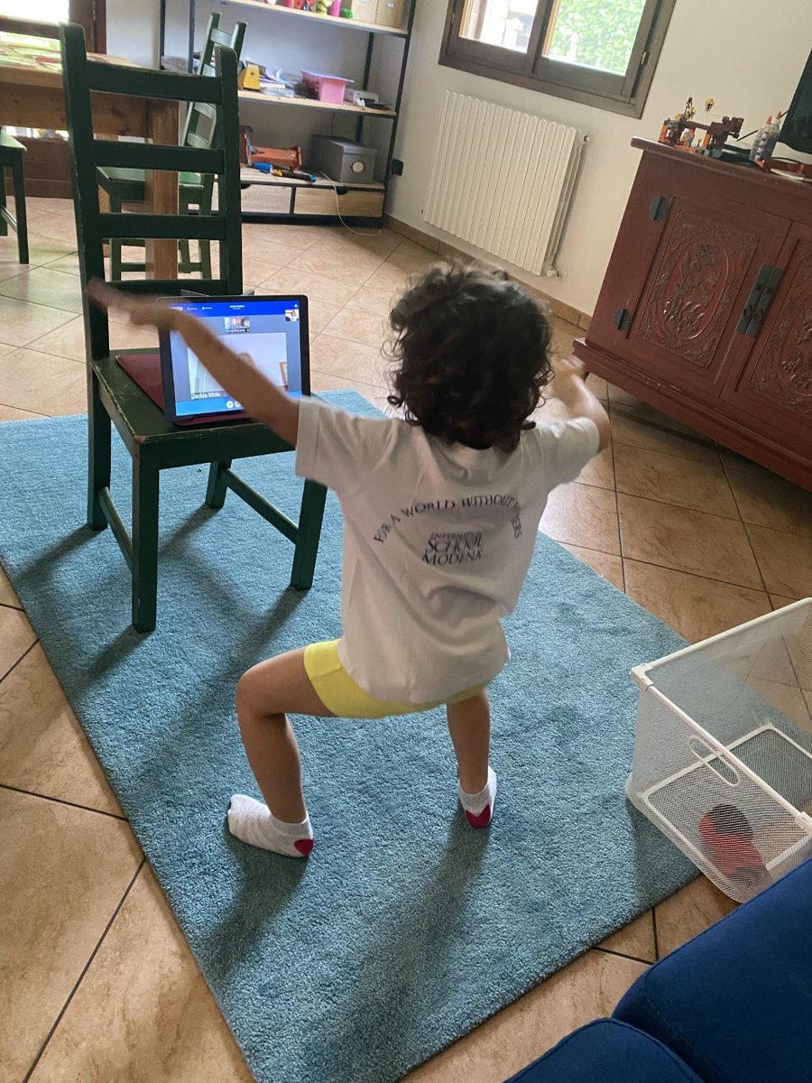 IsModena's tweet image. Nothing can stop IS Modena to have its famous and most attended school event, Sports Day. Despite taking place virtually, our students were divided into teams and carried out activities and games at home. Such a fun morning! #openforlearning #inspirededucationgroup #sportsdayISM