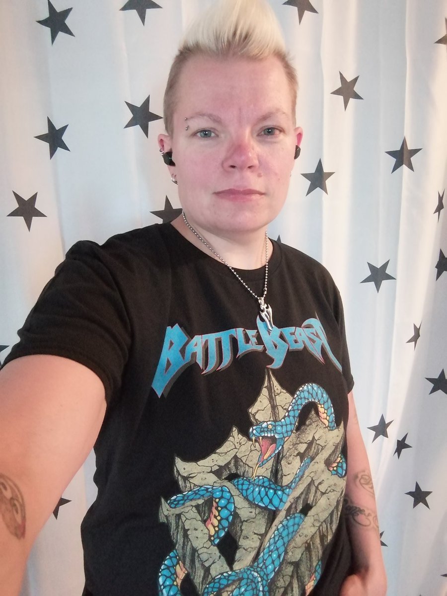 tepa731's tweet photo. So stoked about my new @BattleBeast t-shirt 😍 Maybe I need to order another before this is worn-out 🤘😆 https://t.co/03I8ho4Vxt
