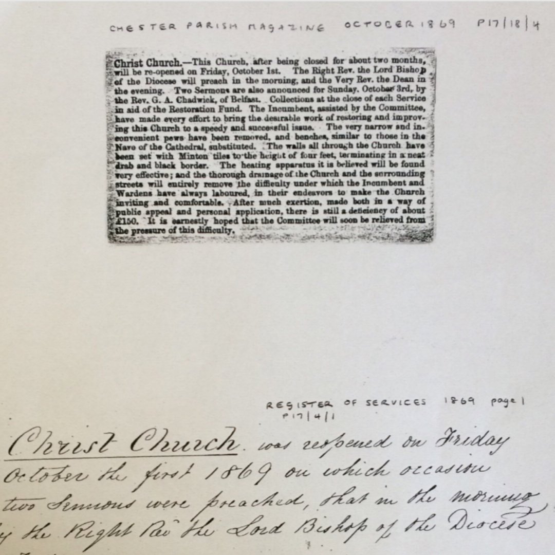 Our church building will be open for private prayer this Sunday between 1pm and 3pm. All are welcome. (Random fact: It's actually not the first time we've had to close the building. We had to in 1869 aswell)