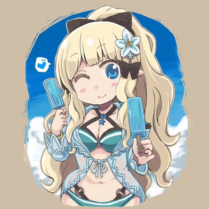 せっかく可愛くかけたのでサレンちゃんちゃんと仕上げた 