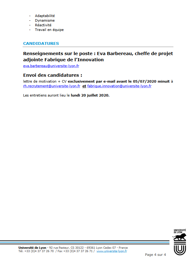 fabrinnov's tweet photo. [📣 OFFRE D'EMPLOI] - Gestionnaire de lieux

Vous savez comment transformer un espace en lieu de vie fiable, agréable et dynamique, tout en créant du lien entre différents acteurs ? On vous attend dans l'équipe de la Fabrique de l'Innovation !
+ infos  👉 https://t.co/o6YJuDmwHA https://t.co/PuWZRbjIBG