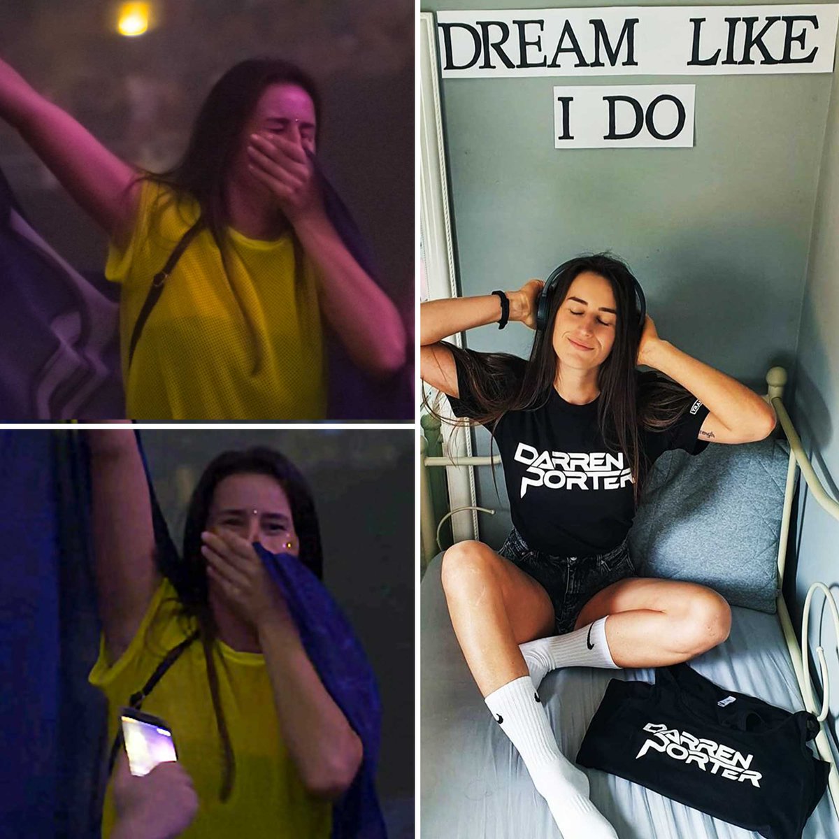 UnitedMusicPRG's tweet image. When @DarrenPorterUK played 'Dream Like I Do' with a beautiful voice of @AnaCriadoMusic at #TMPRG19, one of #Transmission fans burst into tears and with an ounce of luck, it got caught on camera 🎥

Full story ➡️ instagram.com/p/CBfv1IYHz-P/

#trancefamily #show #DarrenPorter #Prague