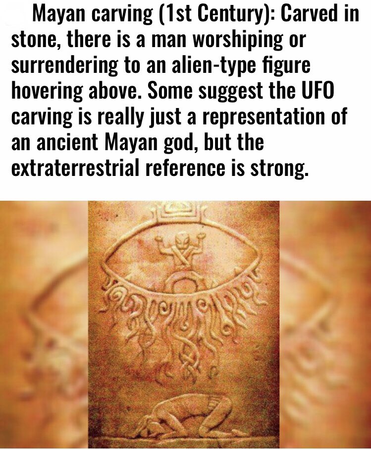 14/ These three in particular are ones which make me question why images of UFO pictations are even present in such an old painting & carvings