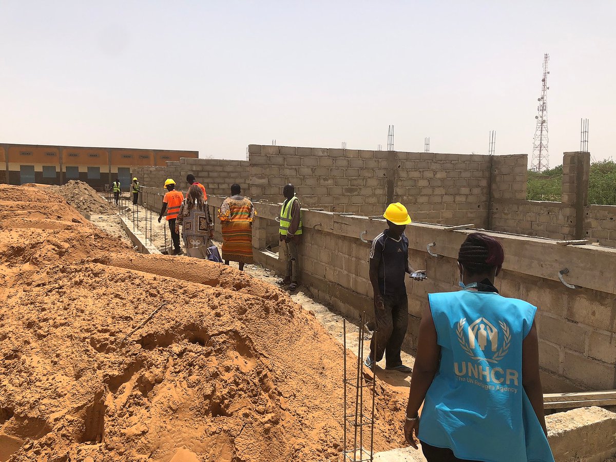 Refugees's tweet image. In the midst of an unfolding crisis in the Sahel, we are expanding four schools to include more classrooms, latrines &amp;amp; administrative blocs.

When the next school year starts, these schools can welcome more displaced children, protecting the right to an education📚

via @IKimyaci