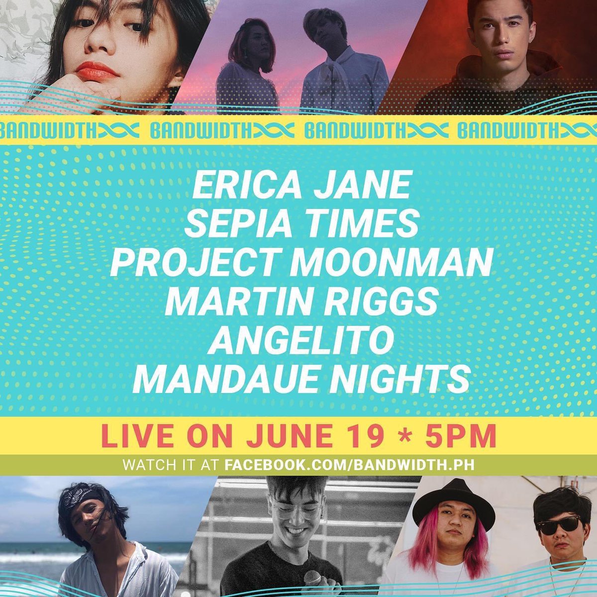 BandwidthPh's tweet photo. F R E S H  F R I D A Y S — WE’RE BACK!

#BandwidthPH will be hosting 6-artist line-up this Friday at 5PM! Talented local artists, performing their latest releases, and bringing you exciting interviews. 🔥 https://t.co/MwXrL15bmx