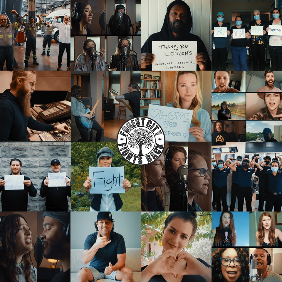 #forrestcityfightsback as London's stars unite for special rendition of #FightSong! Vocals and Musical Support by <a href="/AaronAllenMusic/">AaronAllenMusic</a> <a href="/chadpricemusic/">Chad Price</a> @dbrodbeck11 <a href="/danehartsell/">Dane Hartsell</a> <a href="/Genevieve_f/">Genevieve Fisher</a> <a href="/JasonPierceDRUM/">Jason Pierce</a> @JennMarinoMusic &amp; more!  soundcheckentertainment.ca/london-musicia…