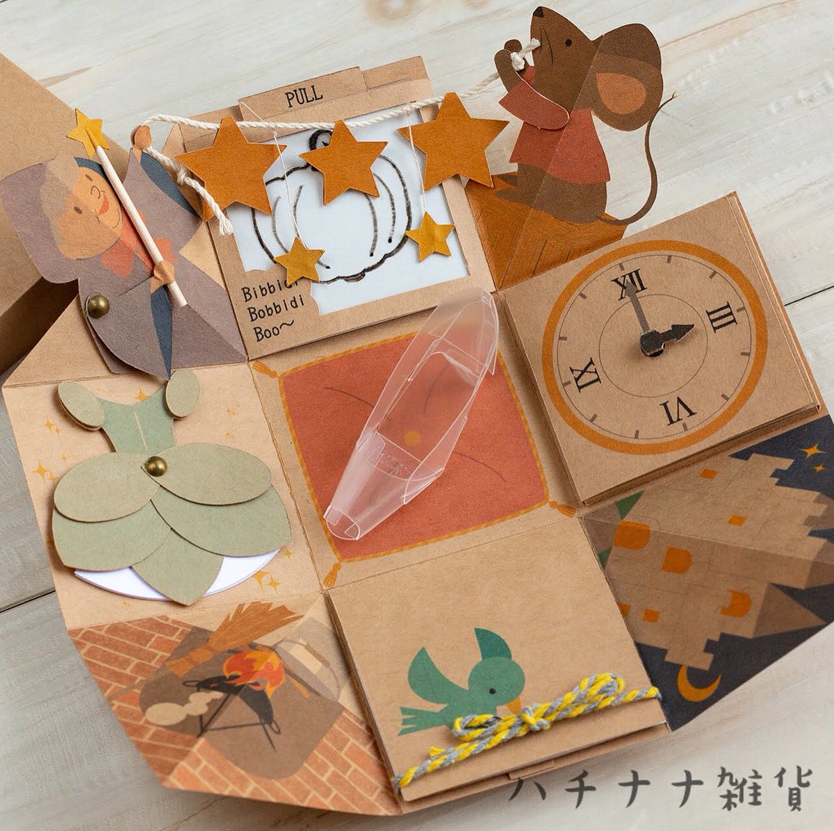 87zakka's tweet photo. シンデレラver完成❣️ガラスの靴に見えるかな？😁

#ハンドメイド #minne #ハチナナ雑貨 
#プレゼントボックス #presentbox #エクスプローディングボックス #explodingbox #サプライズボックス #surprisebox #ペーパークラフト #papercraft #紙雑貨 https://t.co/spqzRK3Wiq
