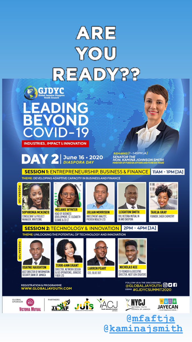 GJDYC_Official's tweet image. Are you Ready for DAY 2?!
#GJDYCSUMMIT2020