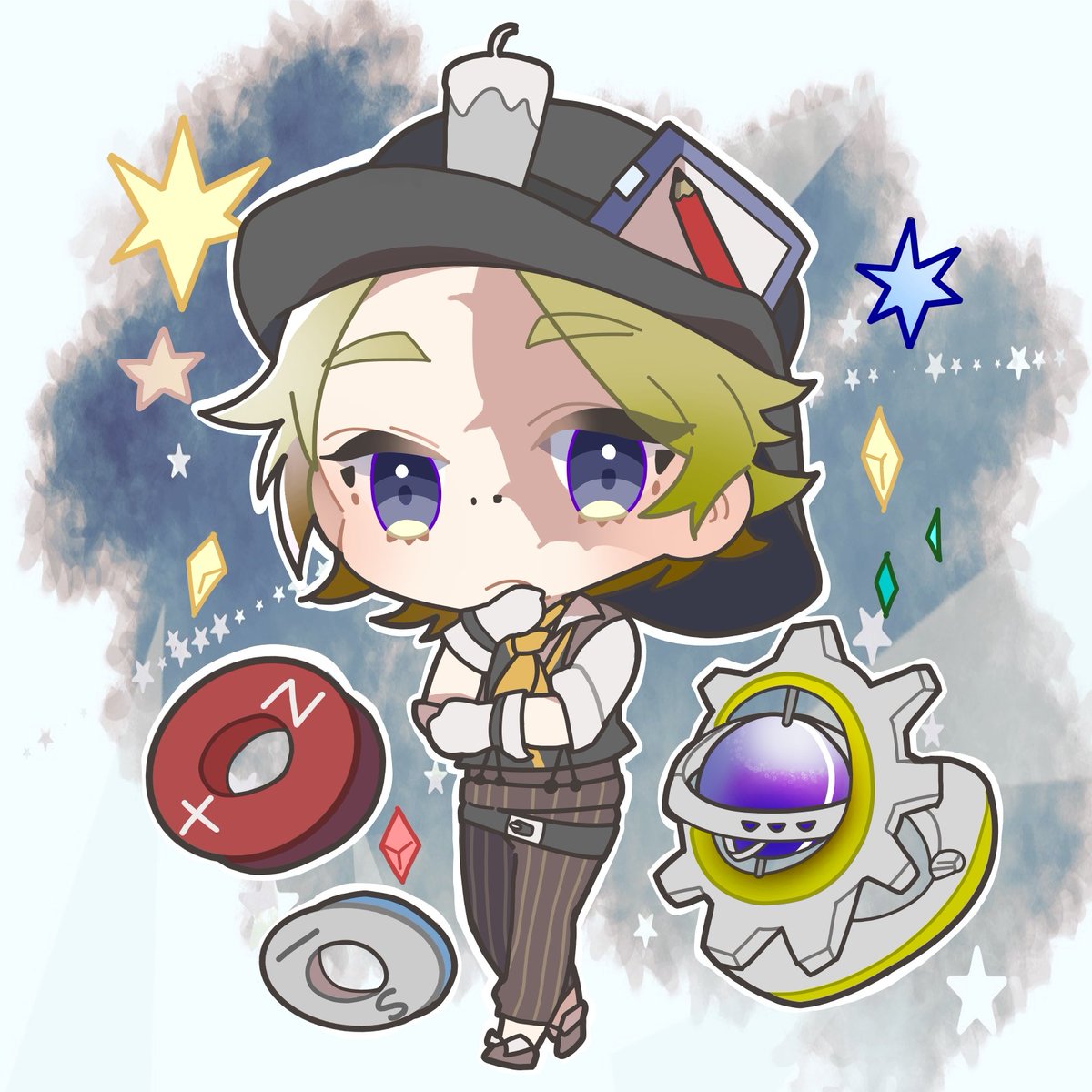 第五人格 魔物管理者 ノートン キャンベル 第五人格イラスト 花帆のイラスト