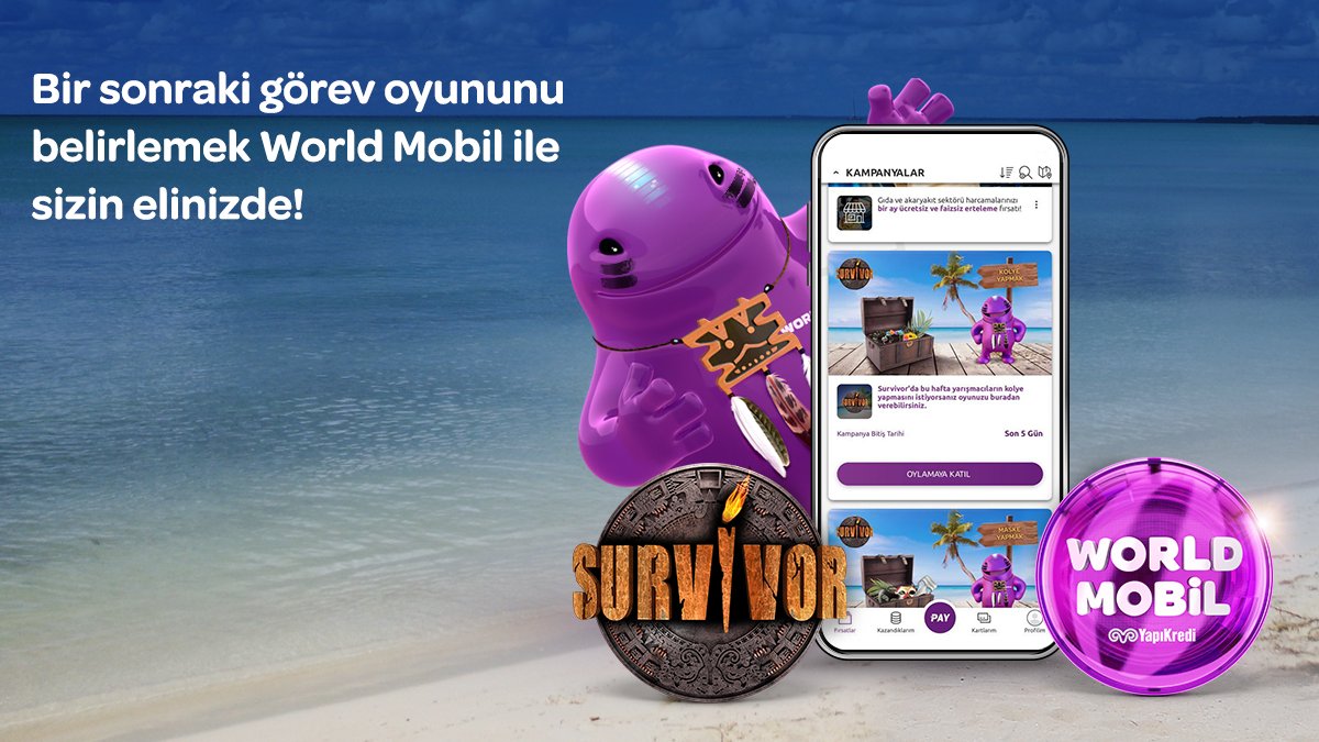 Görev oyununu belirlemek sizin elinizde! 📲 Hemen World Mobil’i indirin ve istediğiniz oyunu oylayın, bir sonraki görev oyununu siz belirleyin! 👉🏻 https://t.co/XrqIDhZlzm https://t.co/lP7iADjQ83