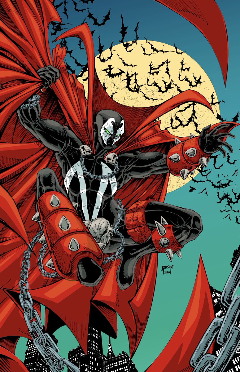 robsonink's tweet photo. Another #characterswitch Went overboard on this one! #spawn #toddmcfarlane #capulloarmy #gregcapullo https://t.co/sCxoJs6E1V