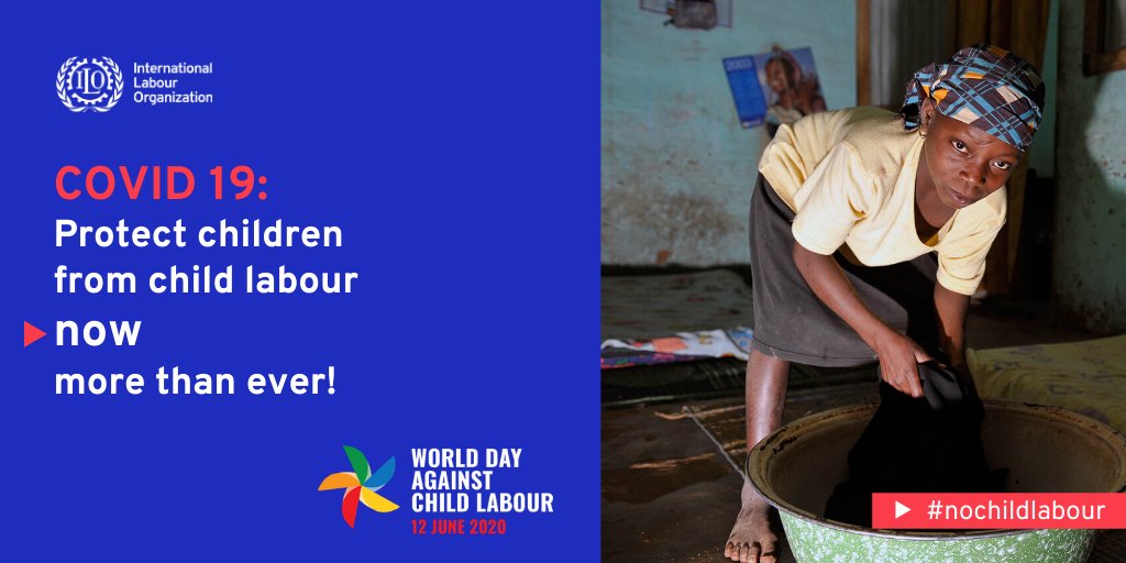 Did you know that nearly 12 million children, mostly girls, are trapped in #childlabour in #domesticwork? During #COVID19 pandemic, they are more at risk. On this International #DomesticWorkersDay, let’s protect children from child labour!