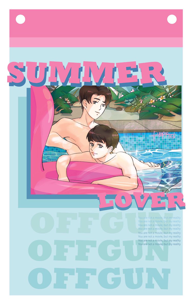 hhx0319's tweet photo. 💚Swmming pool 💚
#OffGun 
#OffGunfanart https://t.co/S6yaAAM1Nl