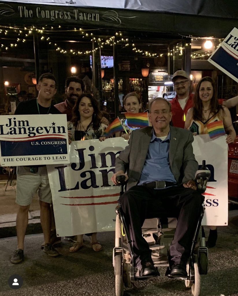 stumalec's tweet image. When I came out at my previous job, my boss and I marched in the @Pride_RI parade together.

But not everyone is as great @JimLangevin. 

So thankful all #LGBTQ Americans are now free to be themselves at work without fear of losing their job.