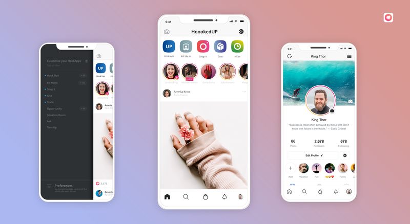 hoookedupinc's tweet photo. In a world determined by likes and followers, HoookedUP app is different. From selling their artwork, hiring new employees to finding new opportunities, everything is possible on the app.
#SocialMediaStartup #SocialMedia #HoookedUPApp #HoookedUp 
https://t.co/BTbtiP4Nby https://t.co/IOcZdHHVqS