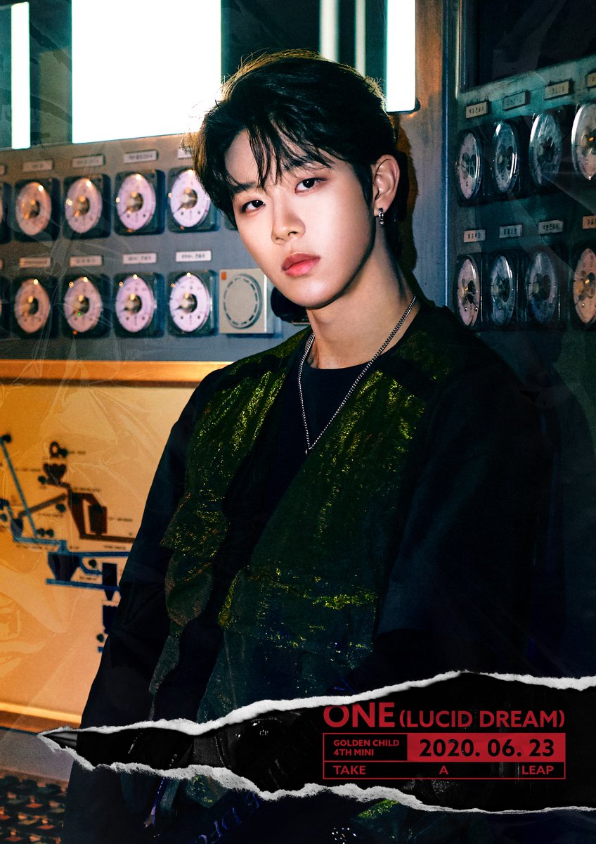 [📸] Golden Child 4th Mini Album [Take A Leap] Concept Photo
#DONGHYUN (#동현)
2020.06.23 6PM RELEASE

#GoldenChild #골든차일드
#Take_A_Leap #ONE #Lucid_dream