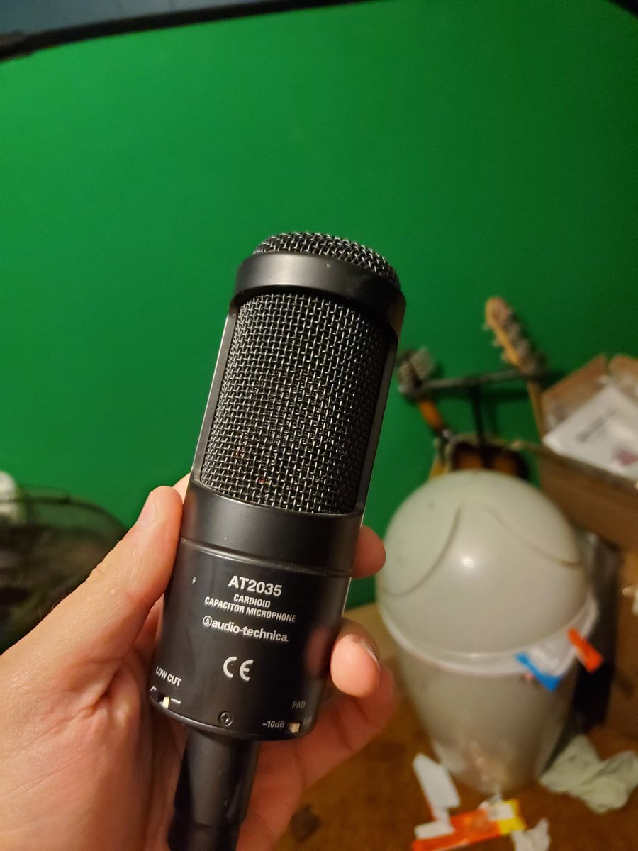 I'm considering doing a #Giveaway for my beautiful Audio Technica 2035 when I hit 5k subs, for any new and budding narrator that wants to start off right, but can't afford a decent XLR mic. This baby served me well for years, maybe it'll serve someone else well too.