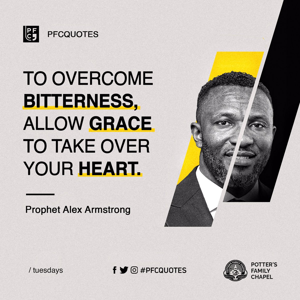 PF_chapel's tweet photo. #PFCQuotes #TuesdayMotivation #ProphetAlexArmstrong #UntilOneDay https://t.co/UjoBJe06JN