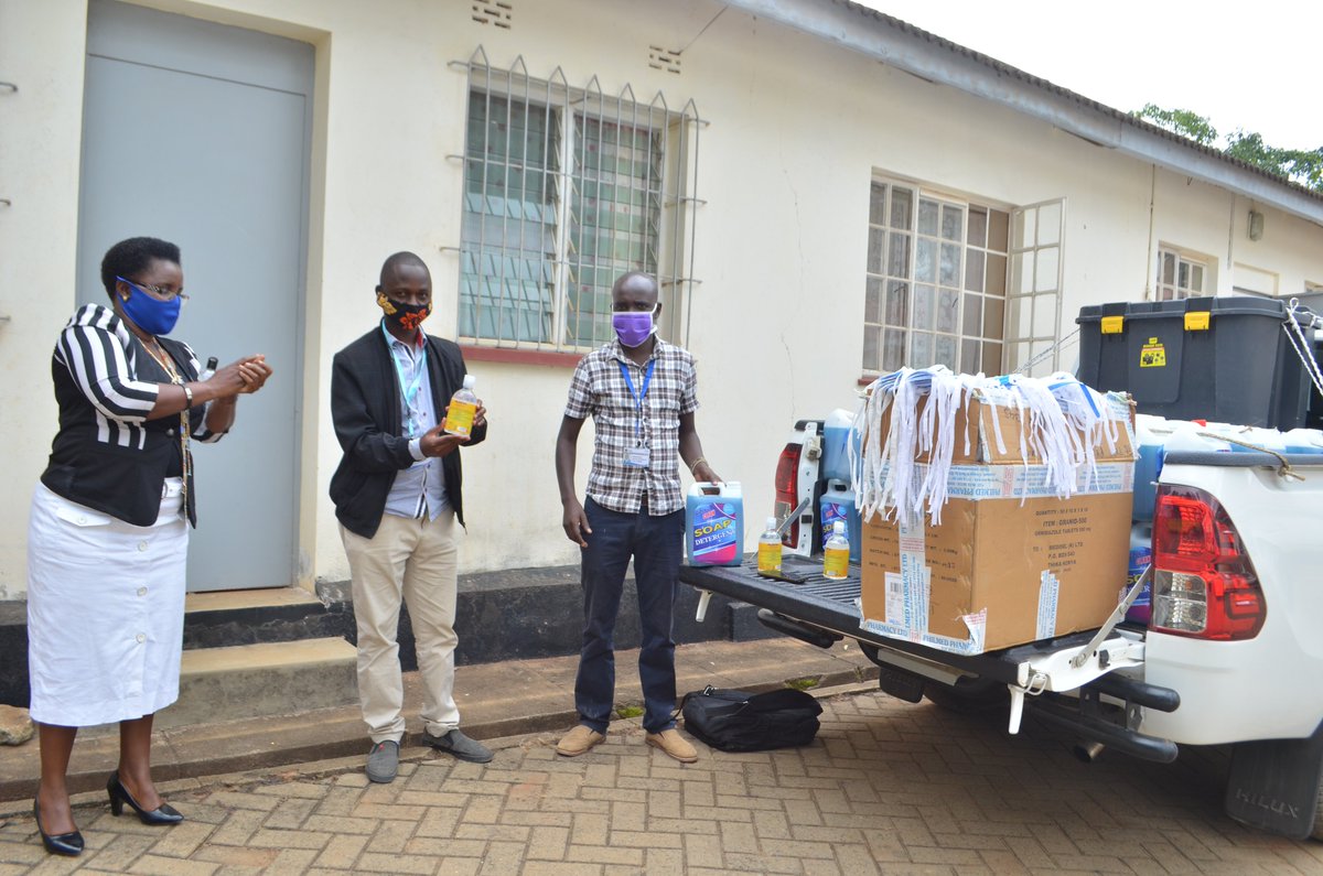 IAFP( Irish Aid Funded Project) team leaving for Ngomeni ward, Mwingi North sub county to distribute Masks, Hand sanitizers and Detergents to project beneficiaries.