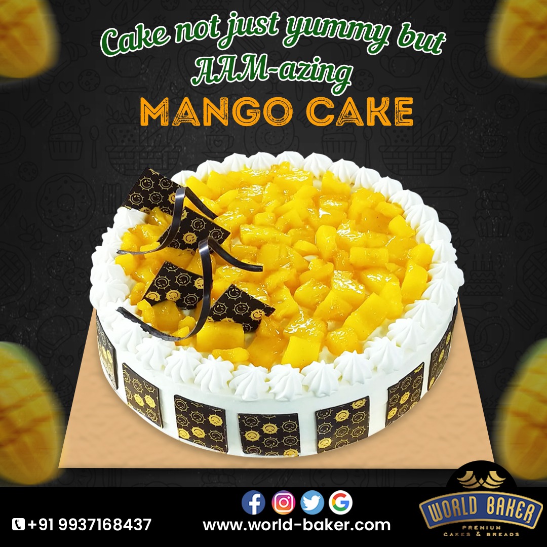 WorldBaker_'s tweet photo. Everyone's favorite seasonal mango cake with the layers of vanilla cream, whipped cream and fresh mango chunks. A perfect super duper cake for celebrations. Grab it today from #WorldBaker.
#covid19 #celebration #surprise #homedelivery #orderonline #PalHeights https://t.co/DD2xxaqZIk
