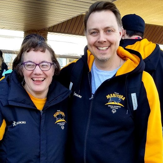 Chris__Sumner's tweet photo. This is @SpecOManitoba Awareness Week. The theme is #AcceptWithNoException . To me it means we accept all individuals with intellectual disabilities with compassion, care and goodwill. It means understanding everyone is our neighbour, no matter the challenges they face. https://t.co/oxqkfDVezK